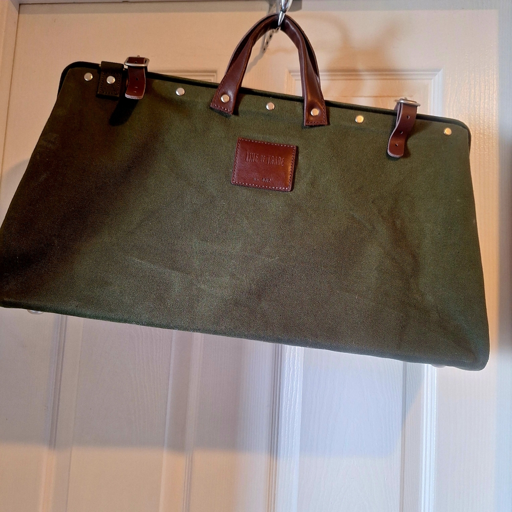 Large Canvas Weekender Bag - Picture 3 of 6